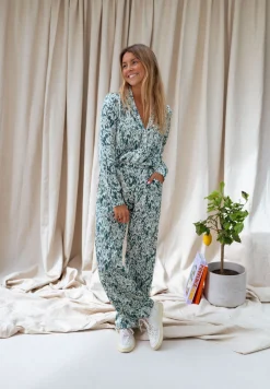 Shop Chemise Suzy - verte à motifsEasy Clothes Femme Chemisiers & Blouses