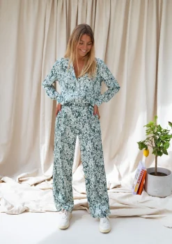 Shop Chemise Suzy - verte à motifsEasy Clothes Femme Chemisiers & Blouses