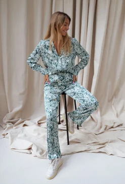 Shop Chemise Suzy - verte à motifsEasy Clothes Femme Chemisiers & Blouses