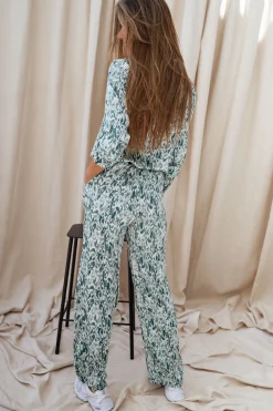 Shop Chemise Suzy - verte à motifsEasy Clothes Femme Chemisiers & Blouses