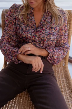 Outlet Chemisier Eva - à motifsEasy Clothes Femme Chemisiers & Blouses