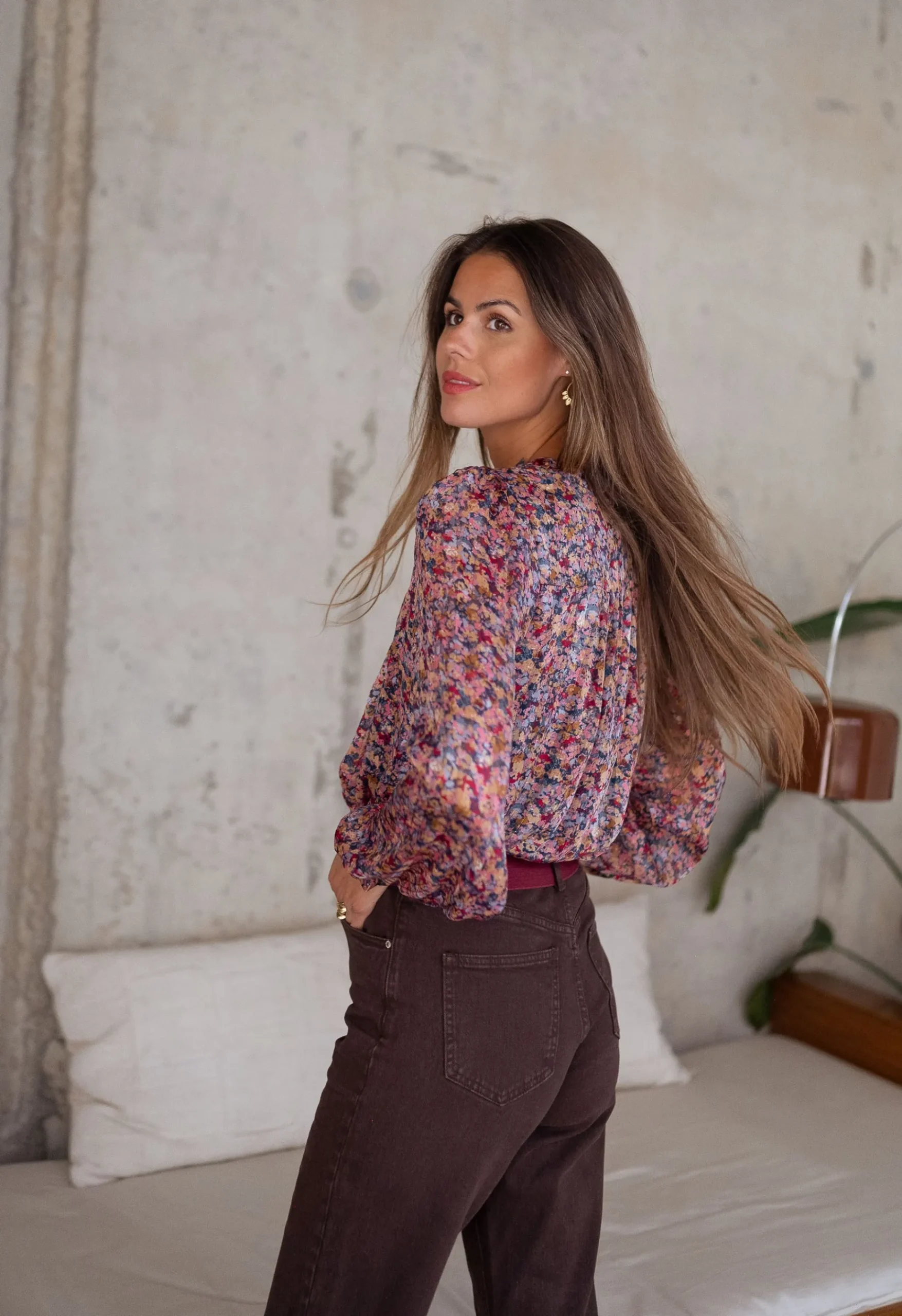 Outlet Chemisier Eva - à motifsEasy Clothes Femme Chemisiers & Blouses