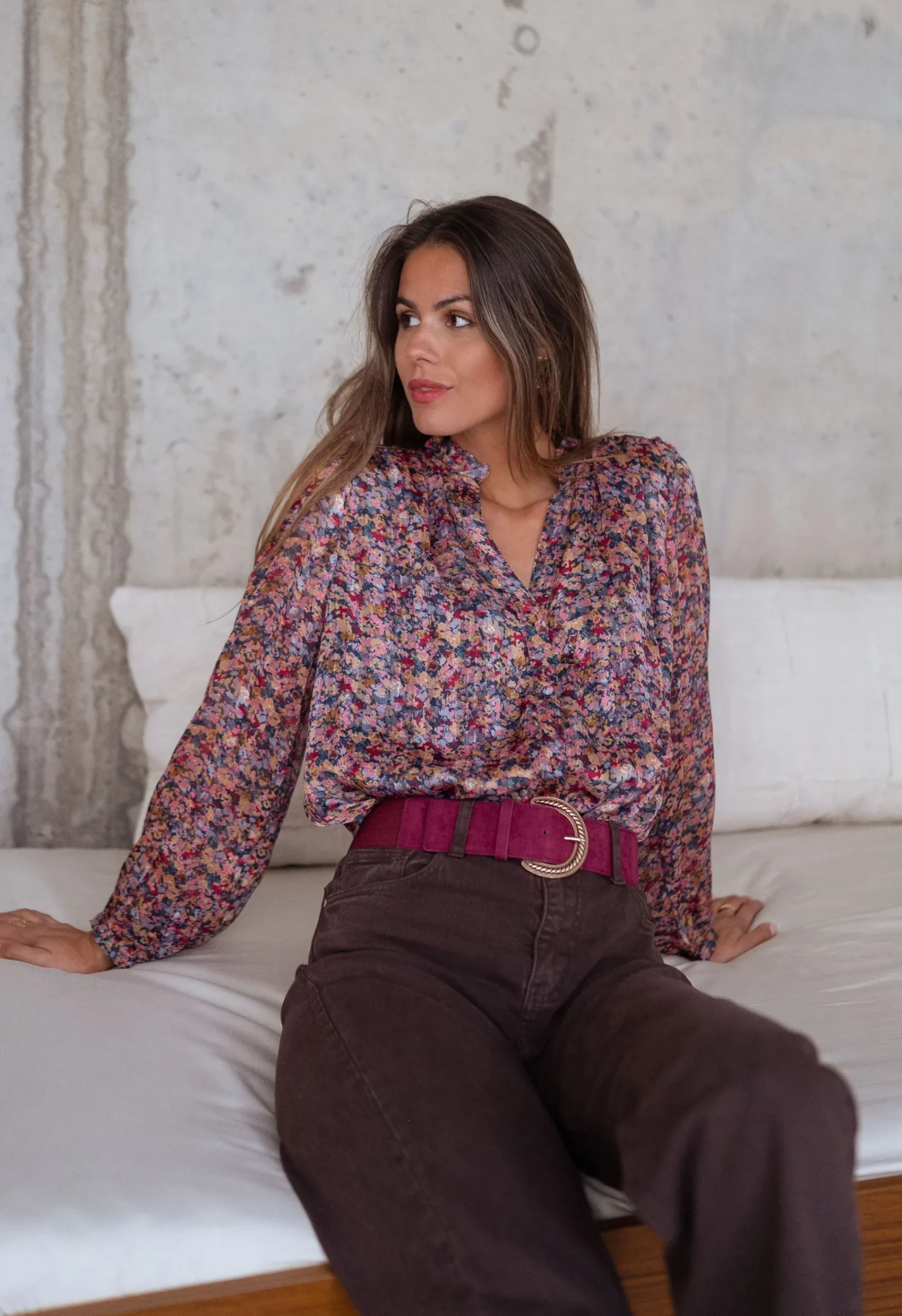 Outlet Chemisier Eva - à motifsEasy Clothes Femme Chemisiers & Blouses