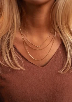 Flash Sale Collier Enoha - Doré - Triple RangEasy Clothes Colliers