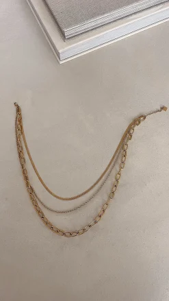 Cheap Collier Eryn - doréEasy Clothes Colliers