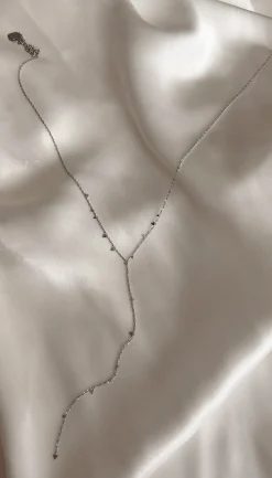 Cheap Collier Eryn argenté | Collier argenté multi-rangs | prêt-à-porter en ligne | Easy Clothes Colliers