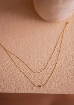 Outlet Collier Joya - Doré - Deux Rangs - Nos BijouxEasy Clothes Colliers