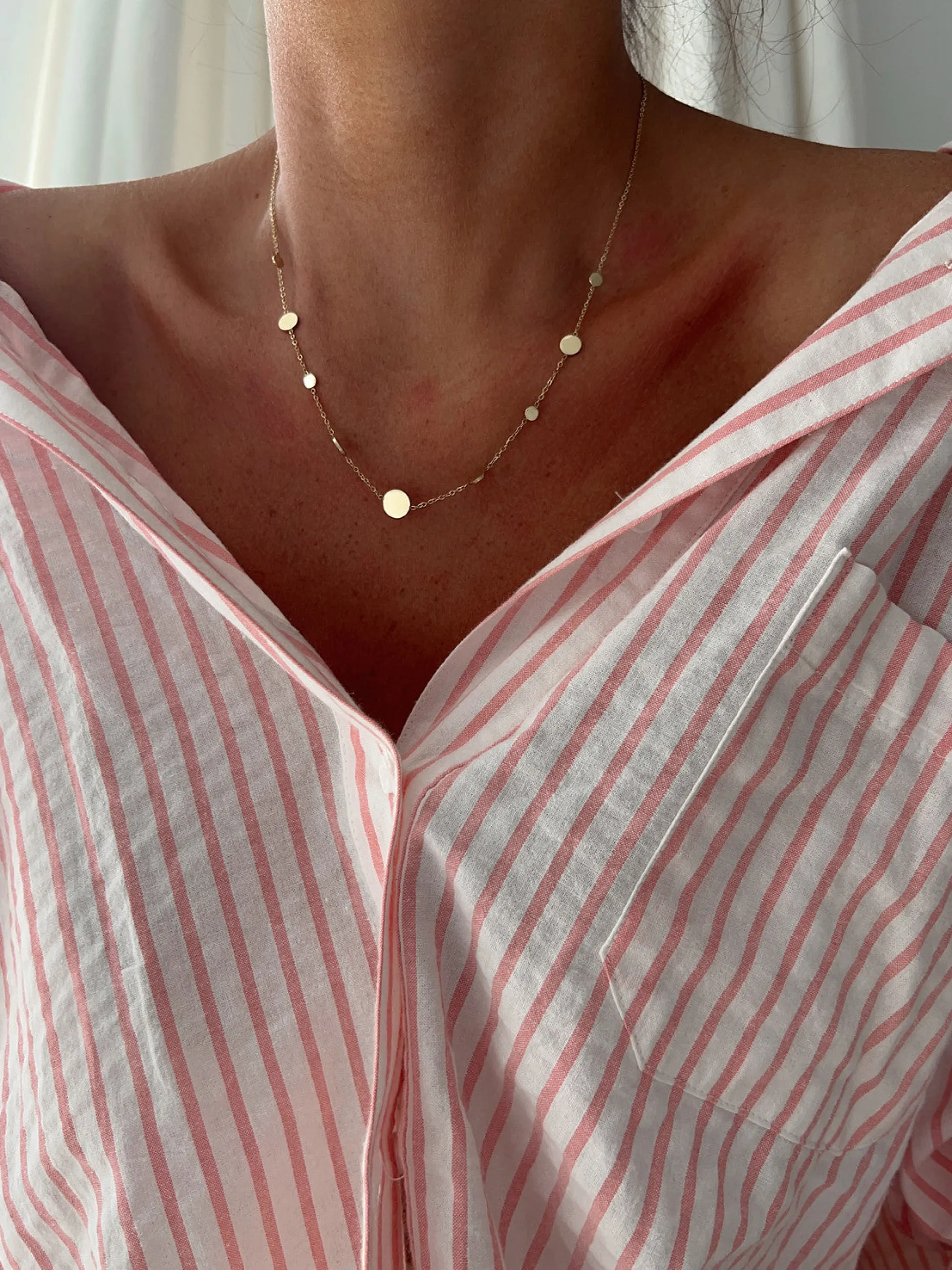 Fashion Collier Malon - doréEasy Clothes Colliers