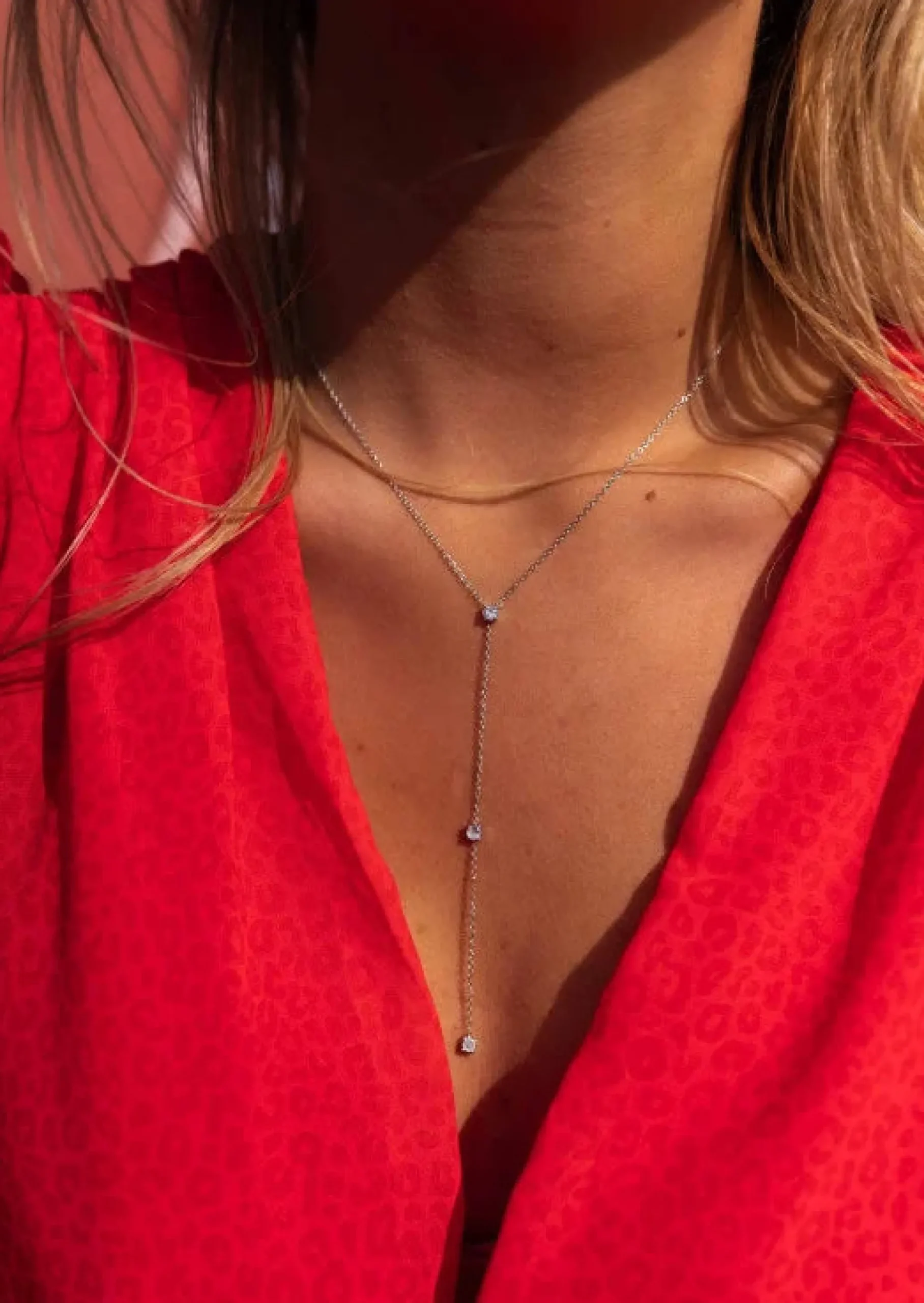 Store Collier Rejou argenté | Collier élégant | Prêt-à-porter en ligne | Easy Clothes Colliers