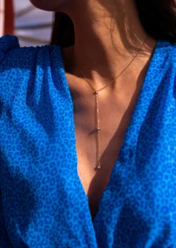 Fashion Collier Rejou doré | Collier long | Prêt-à-porter en ligne | Easy Clothes Colliers