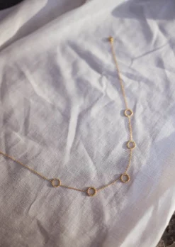 Online Collier Siska Doré - Ajustable - Acier InoxydableEasy Clothes Colliers