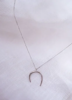 Store Collier Sude - argentéEasy Clothes Colliers