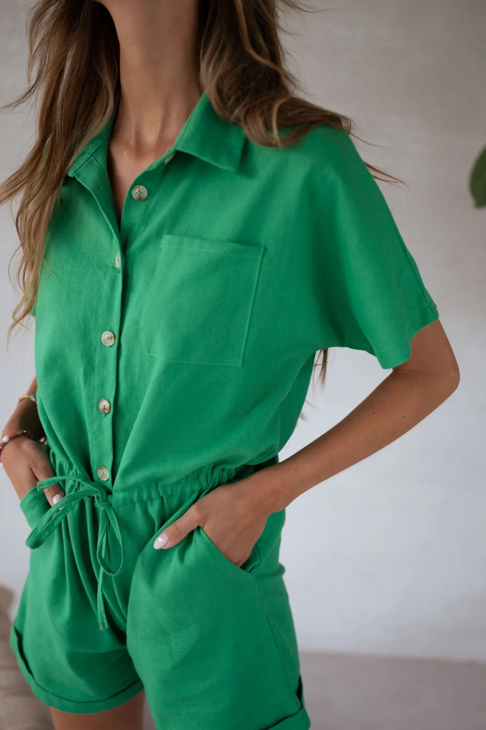 Best Combinaison Madeline - verteEasy Clothes Femme Combinaisons