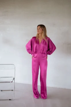 Hot Combinaison Marylou - framboiseEasy Clothes Femme Combinaisons