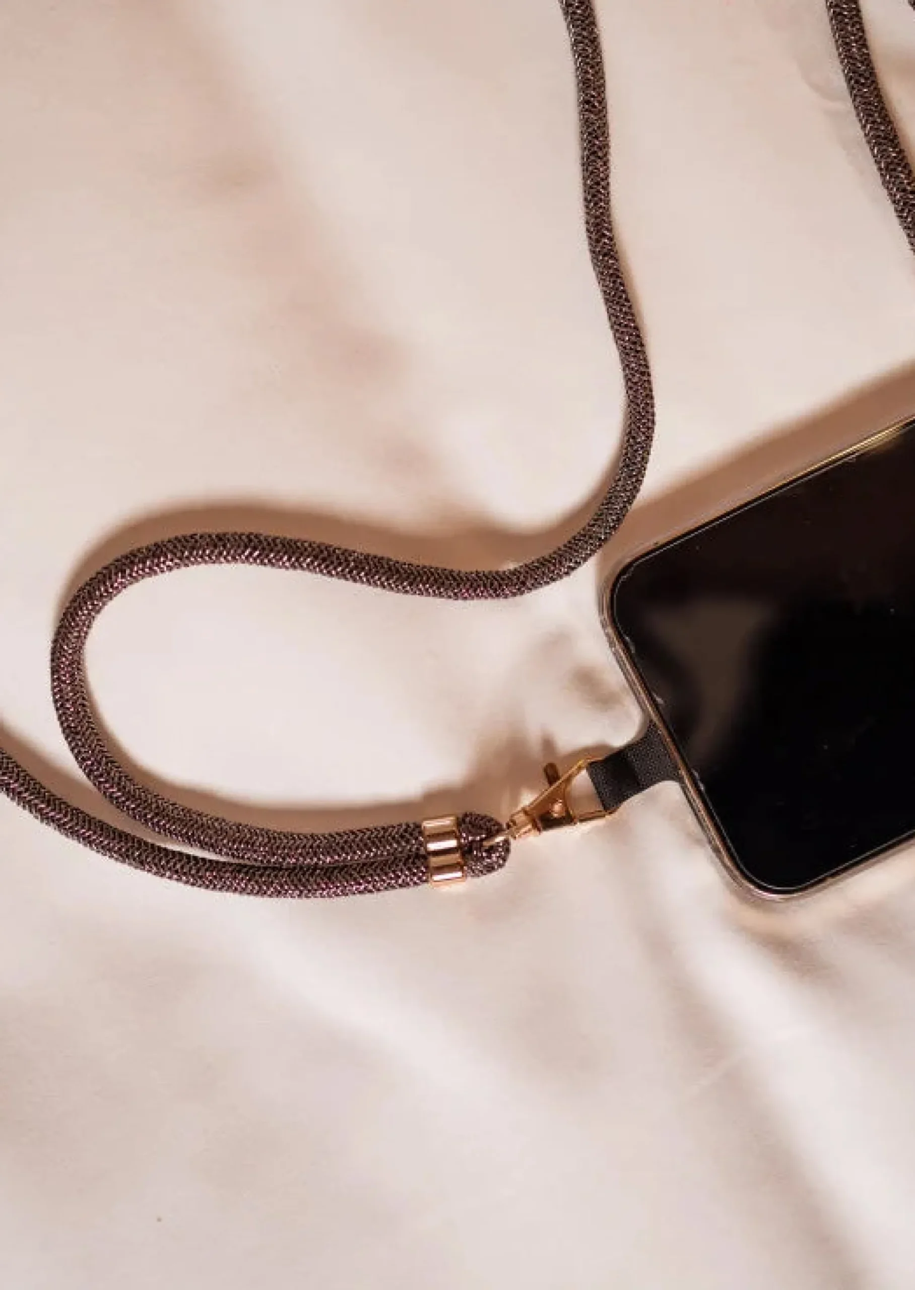 Flash Sale Cordon de Téléphone - Flore - ArgentéEasy Clothes Accessoires Téléphone