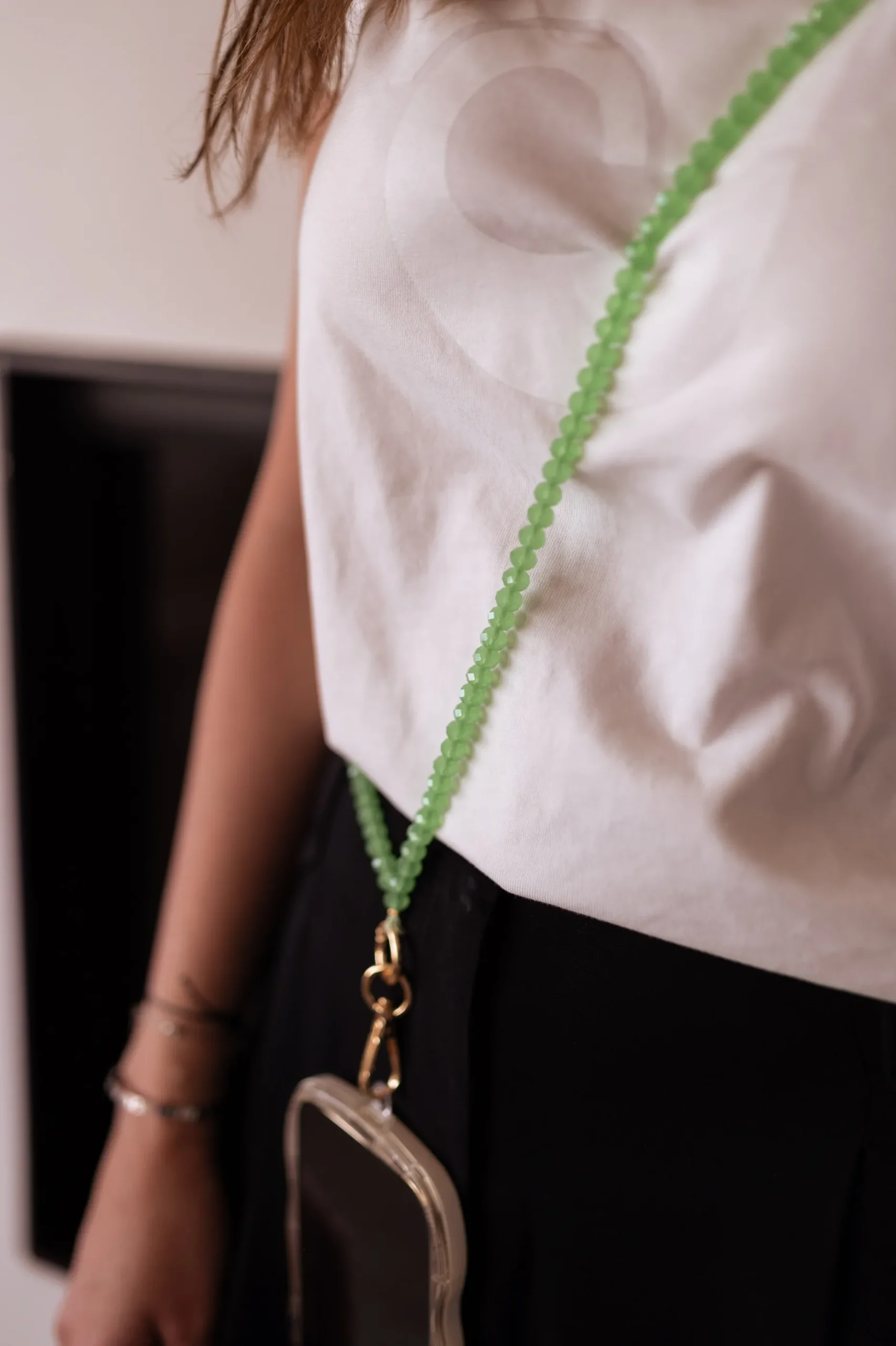 Clearance Cordon de téléphone Louha en perles mauve | Cordon en perles | Prêt-à-porter en ligne | Easy Clothes Accessoires Téléphone