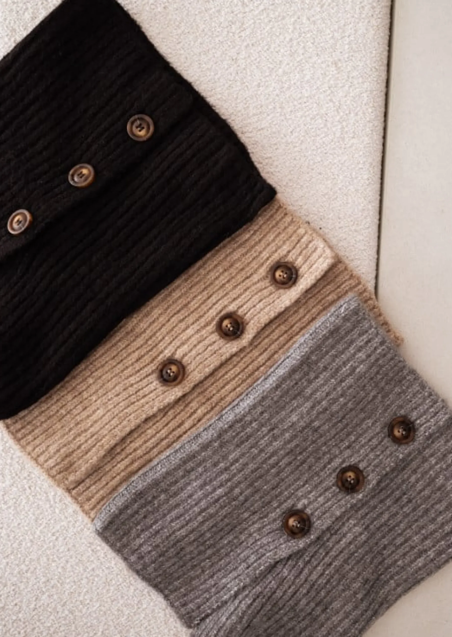 Hot Echarpe Oxford - Grise - Col Montant - DouceEasy Clothes Echarpes & Foulards