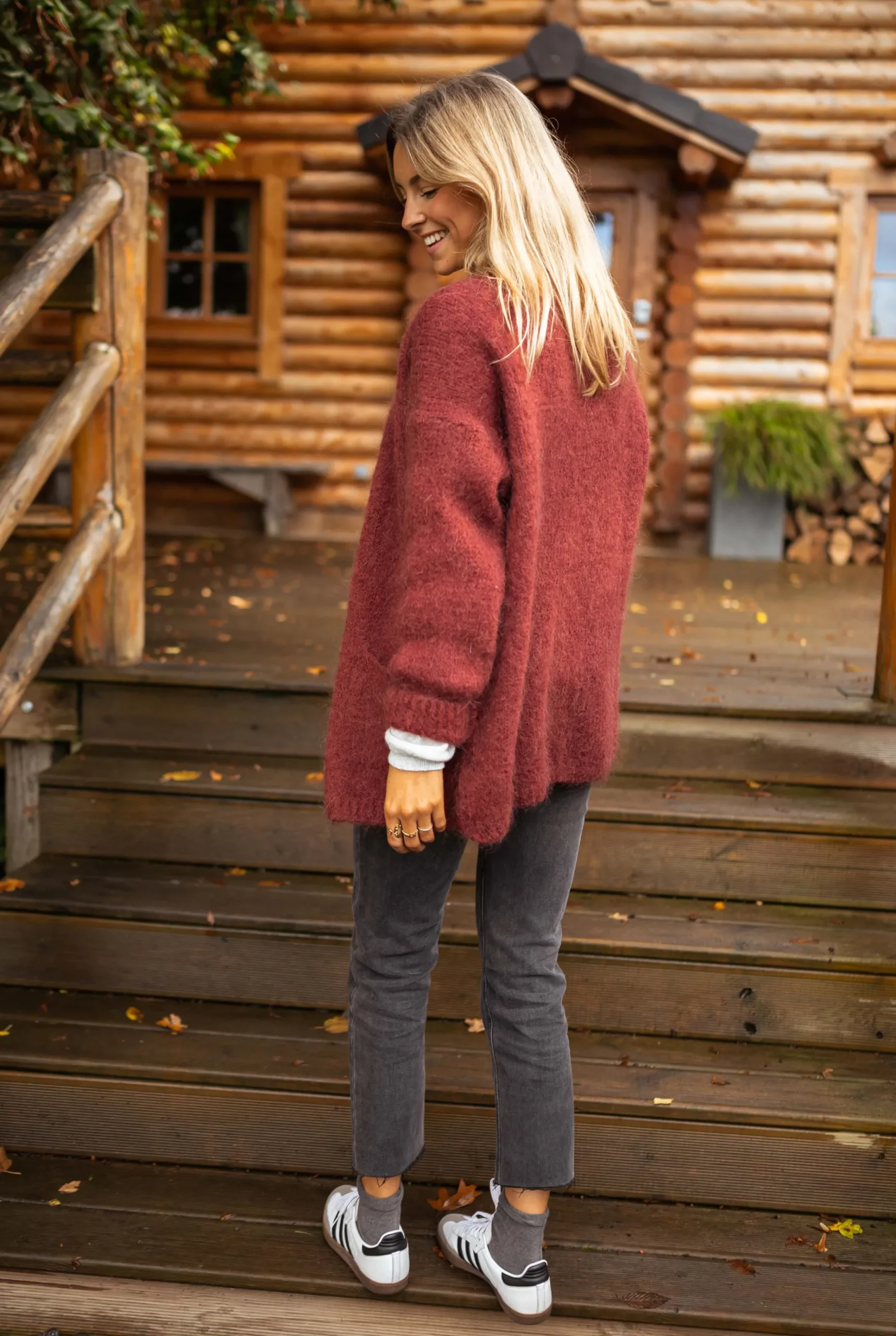 Shop Gilet Bordeaux - Gabriel - Vêtements FemmeEasy Clothes Femme Pulls & Gilets