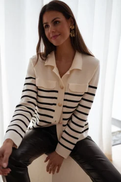 Shop Gilet Danie - à lignesEasy Clothes Femme Pulls & Gilets