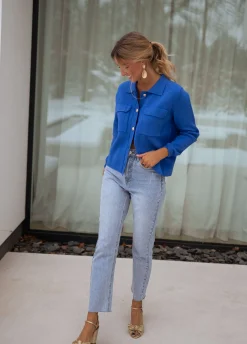 Flash Sale Gilet Fika - bleu roiEasy Clothes Femme Pulls & Gilets