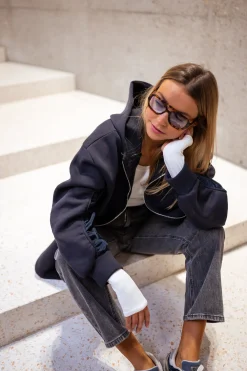 Discount Gilet Marza - BleuEasy Clothes Femme Pulls & Gilets