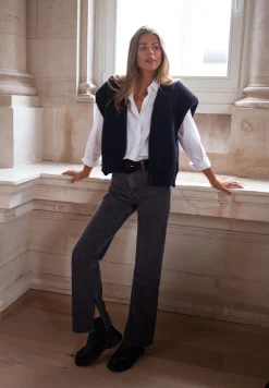 Flash Sale Gilet Oren - bleuEasy Clothes Femme Pulls & Gilets