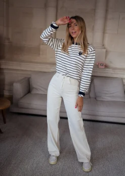 Cheap Jeans Anatole - beigeEasy Clothes Femme Jeans