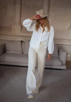 Cheap Jeans Anatole - beigeEasy Clothes Femme Jeans