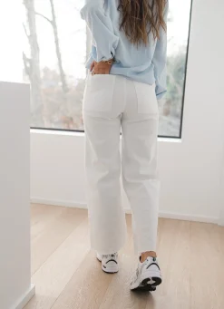 Best Jeans Bastian - blancEasy Clothes Femme Jeans
