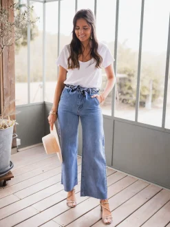 Fashion Jeans Bastian - bleuEasy Clothes Femme Jeans