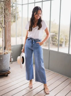 Fashion Jeans Bastian - bleuEasy Clothes Femme Jeans