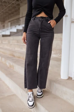 Cheap Jeans Bastian - gris foncéEasy Clothes Femme Jeans