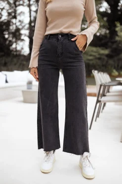 Cheap Jeans Bastian - gris foncéEasy Clothes Femme Jeans