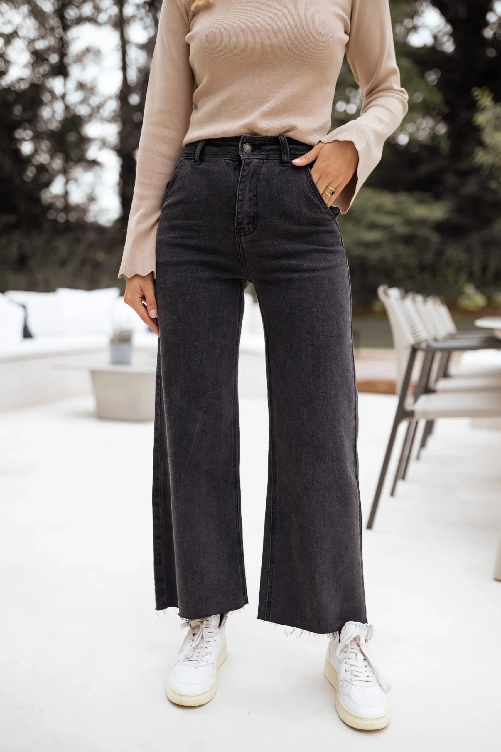 Cheap Jeans Bastian - gris foncéEasy Clothes Femme Jeans