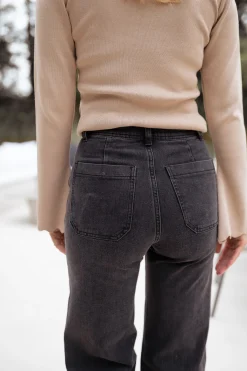 Cheap Jeans Bastian - gris foncéEasy Clothes Femme Jeans