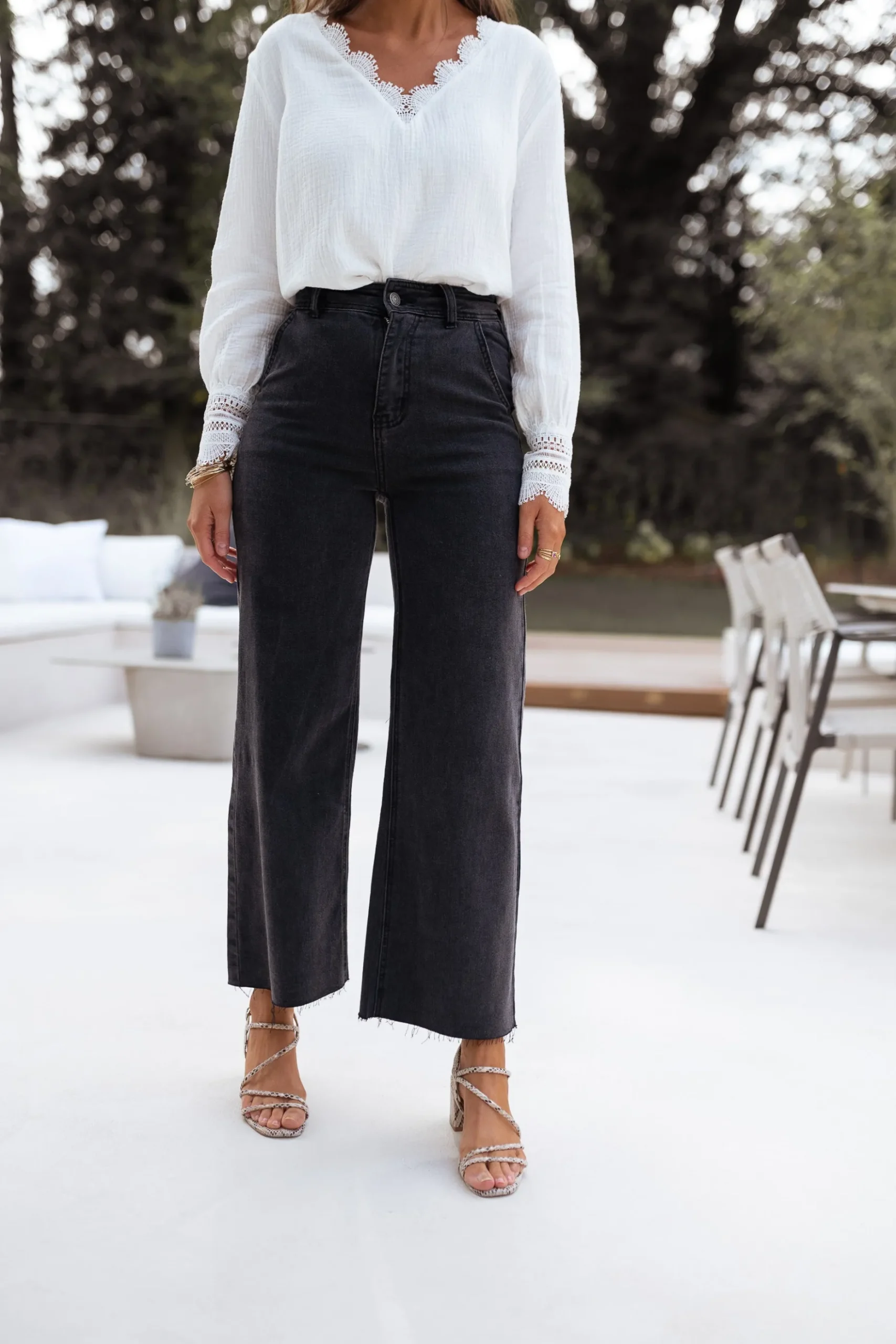 Cheap Jeans Bastian - gris foncéEasy Clothes Femme Jeans