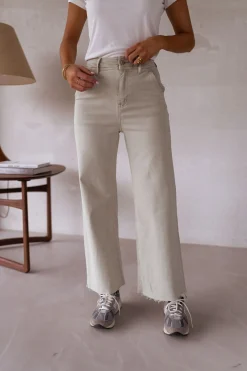 New Jeans Bastian - vert clairEasy Clothes Femme Jeans