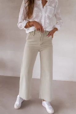 New Jeans Bastian - vert clairEasy Clothes Femme Jeans