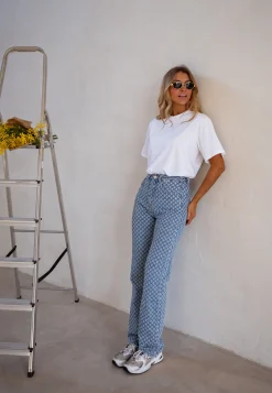 Flash Sale Jeans Donald - À Motifs - Taille HauteEasy Clothes Femme Jeans