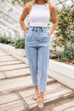 Fashion Jeans Harvey - bleuEasy Clothes Femme Jeans