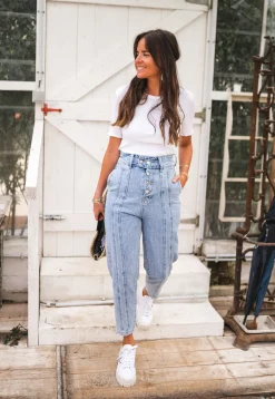 Fashion Jeans Harvey - bleuEasy Clothes Femme Jeans