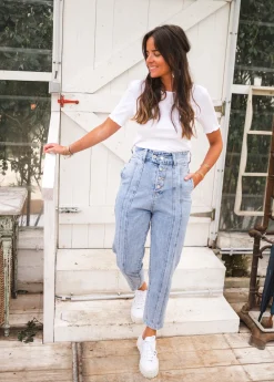 Fashion Jeans Harvey - bleuEasy Clothes Femme Jeans