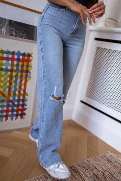 Best Sale Jeans Houston - bleuEasy Clothes Femme Jeans