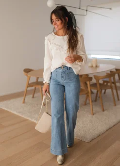 Sale Jeans Hugues - bleu clairEasy Clothes Femme Jeans