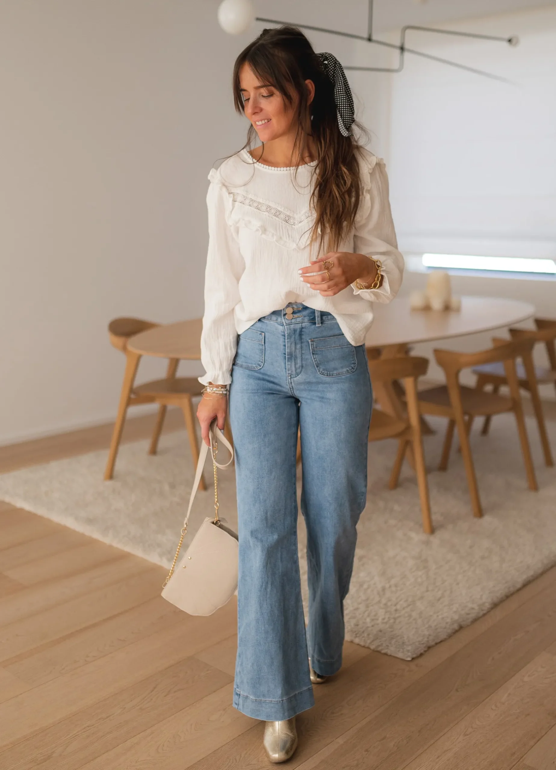 Sale Jeans Hugues - bleu clairEasy Clothes Femme Jeans