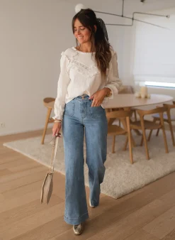 Sale Jeans Hugues - bleu clairEasy Clothes Femme Jeans