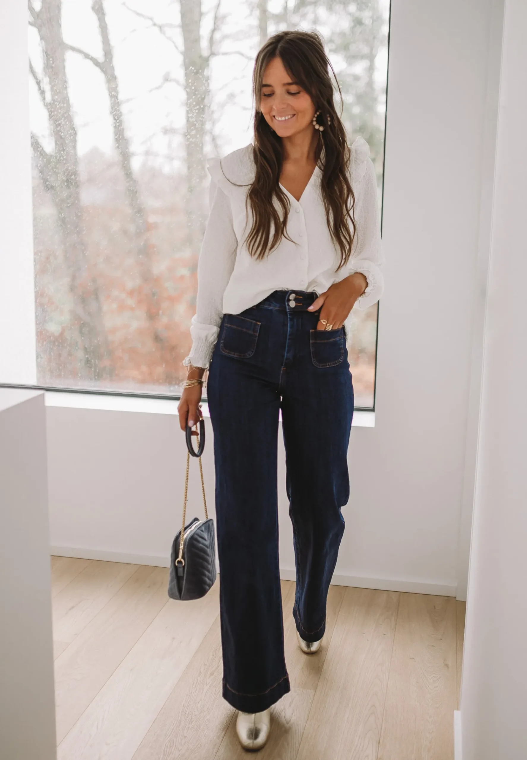 Clearance Jeans Hugues - bleu foncéEasy Clothes Femme Jeans