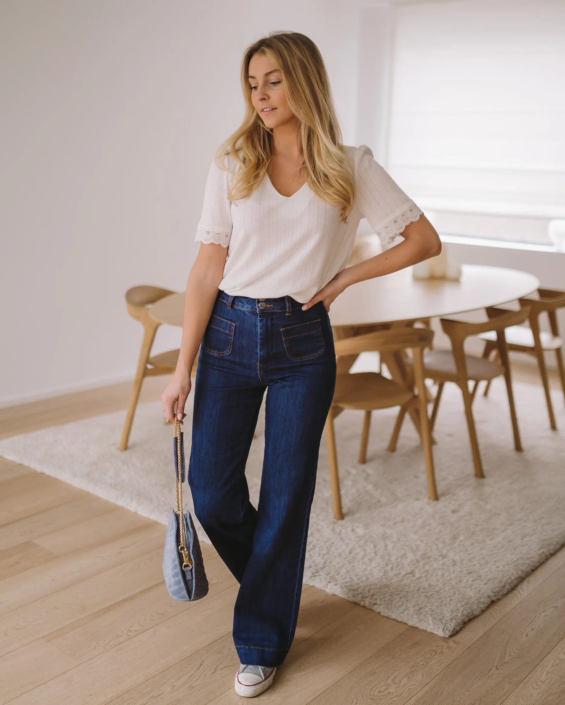 Clearance Jeans Hugues - bleu foncéEasy Clothes Femme Jeans