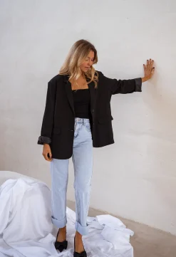 Cheap Jeans Maddie - Bleu Clair - Taille HauteEasy Clothes Femme Jeans