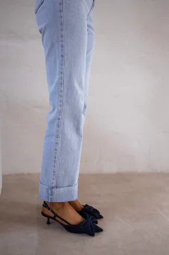 Cheap Jeans Maddie - Bleu Clair - Taille HauteEasy Clothes Femme Jeans